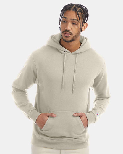 Champion Unisex Powerblend® Hooded Sweatshirt S700 #colormdl_Sand