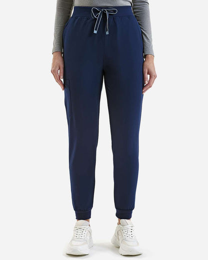 Onna Women's Energized Stretch Jogger Scrub Pants NN610 #colormdl_Navy