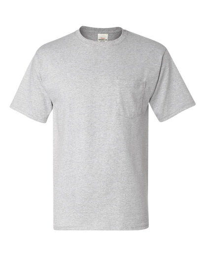 Hanes Authentic Pocket T-Shirt 5590 #color_Ash