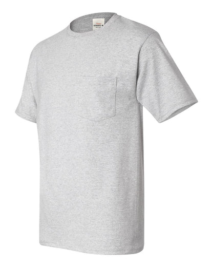 Hanes Authentic Pocket T-Shirt 5590 #color_Ash