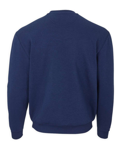 Boxercraft Fleece Crew Pullover BM5101 #color_Navy