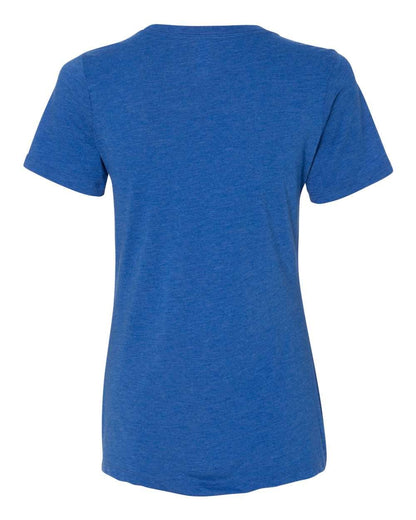 BELLA + CANVAS Women’s Relaxed Fit Triblend Tee 6413 #color_True Royal Triblend