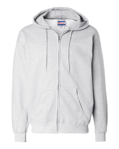 Hanes Ultimate Cotton® Full-Zip Hooded Sweatshirt F280 #color_Ash