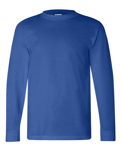 Bayside USA-Made Long Sleeve T-Shirt 6100 #color_Royal Blue