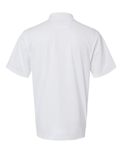 Paragon Men's Saratoga Performance Mini Mesh Polo 100 #color_White