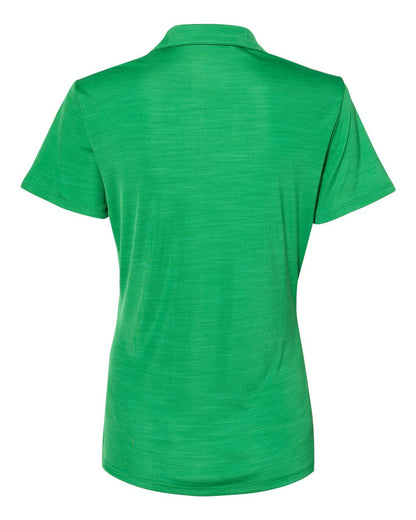 Adidas Women's Mélange Polo A403 #color_Team Green Melange