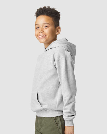 Gildan Softstyle® Youth Midweight Hooded Sweatshirt SF500B #colormdl_Sport Grey