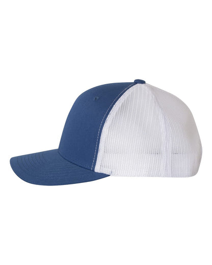 YP Classics Retro Trucker Cap 6606 #color_Royal/ White