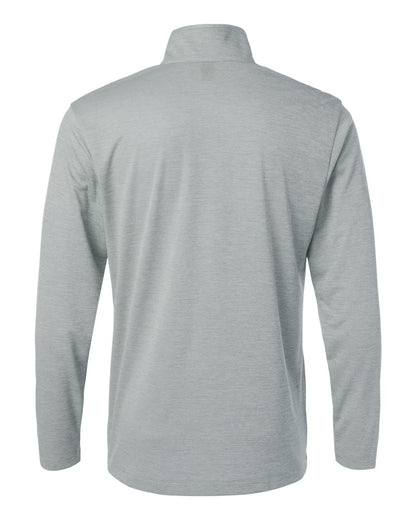 AllPro Men's Pro-Lock Performance Mélange Quarter-Zip Pullover 4HM700 #color_Silver Melange