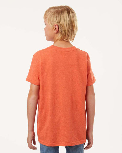 Tultex Youth Fine Jersey T-Shirt 235 #colormdl_Heather Orange