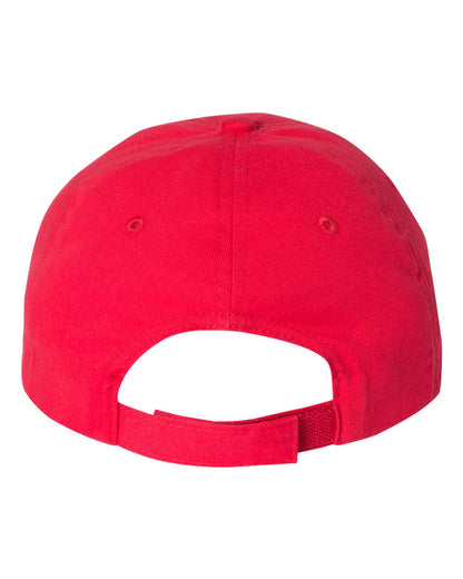 Valucap Brushed Twill Cap VC200 #color_Red