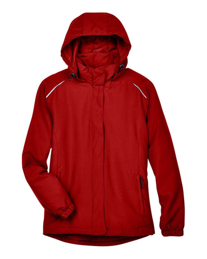 CORE365 Women's Brisk Insulated Jacket 78189 #color_Classic Red