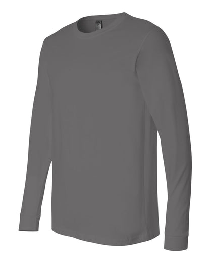 BELLA + CANVAS Unisex Jersey Long Sleeve Tee 3501 #color_Asphalt