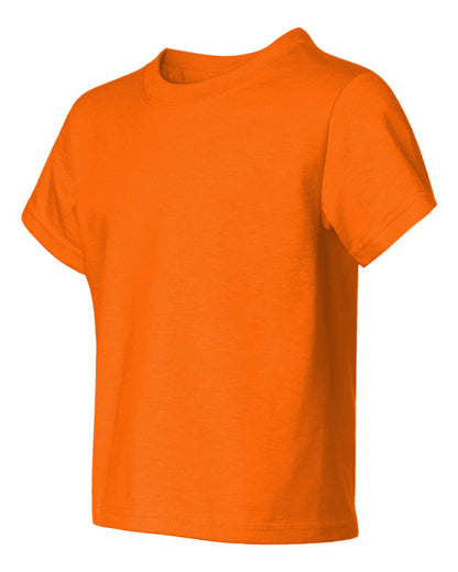 JERZEES Youth Dri-Power® 50/50 T-Shirt 29BR #color_Safety Orange