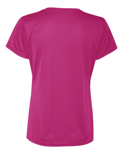 Augusta Sportswear Women's Nexgen Wicking V-Neck T-Shirt 1790 #color_Power Pink