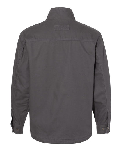 DRI DUCK Endeavor Canyon Cloth™ Canvas Jacket with Sherpa Lining 5037 #color_Charcoal