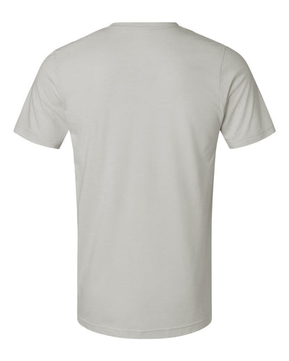 Tultex Combed CVC T-Shirt 602CVC #color_Heather Light Silver