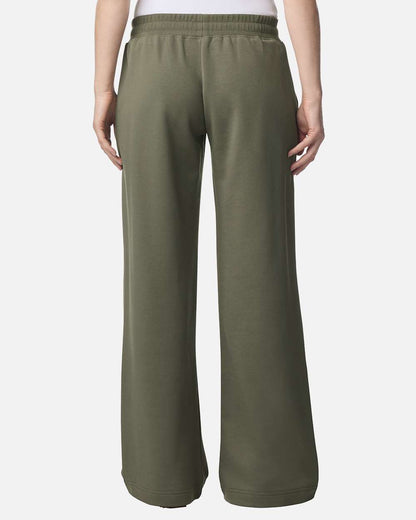 American Apparel Women's French Terry Wide Leg Pants FTP00 #colormdl_Lieutenant