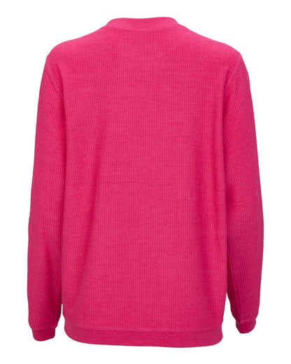 Boxercraft Unisex Corded Crewneck Sweatshirt D02 #color_Cosmic Pink