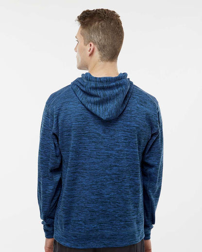 J. America Men's Cosmic Fleece Hooded Sweatshirt 8613 #colormdl_Royal Fleck