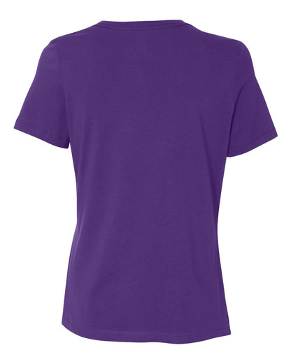 BELLA + CANVAS Women’s Relaxed Jersey Tee 6400 #color_Team Purple