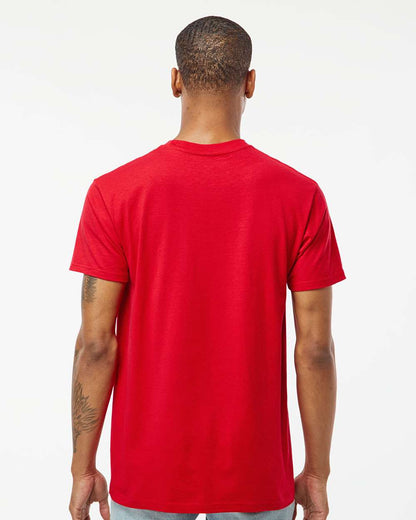 Tultex Heavyweight Jersey Pocket T-Shirt 293 #colormdl_Red