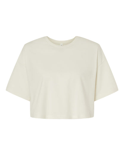 BELLA + CANVAS Women's Jersey Crop Tee 6482 #color_Vintage White