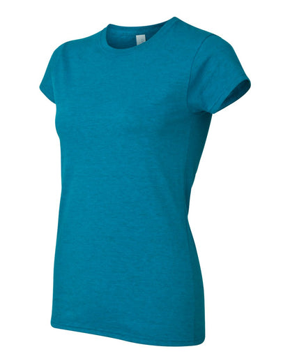 Gildan Women's Softstyle® T-Shirt 64000L #color_Antique Sapphire
