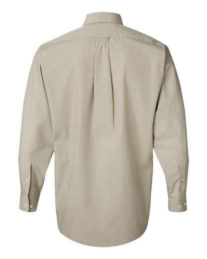 Van Heusen Men's Silky Poplin Shirt 13V0113 #color_Chino