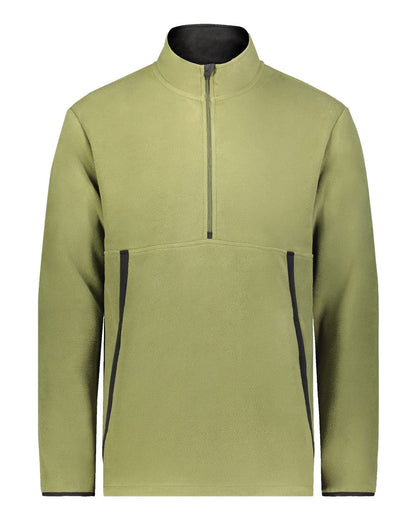 Augusta Sportswear Eco Revive™ Polar Fleece Quarter-Zip Pullover 6855 #color_Olive