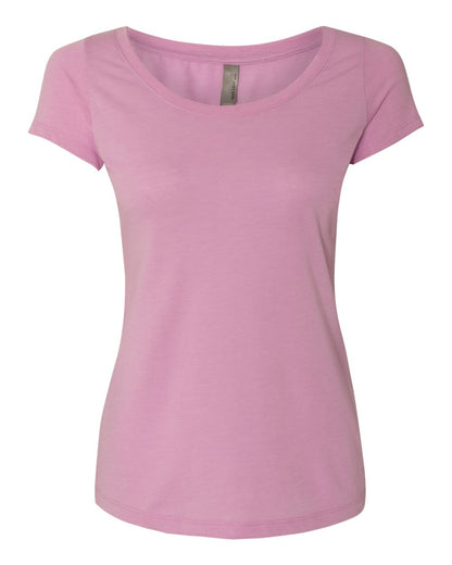 Next Level Women’s Triblend Scoop Neck T-Shirt 6730 #color_Vintage Lilac