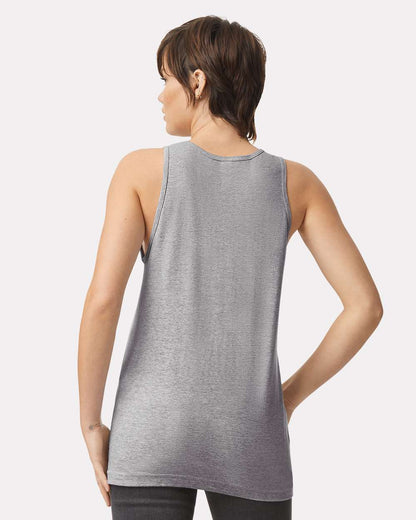 American Apparel Fine Jersey Tank 2408 #colormdl_Heather Grey