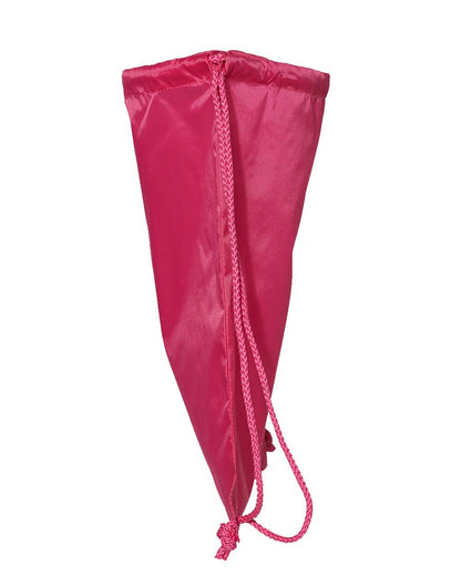 Liberty Bags Large Drawstring Pack with DUROcord 8882 #color_Hot Pink