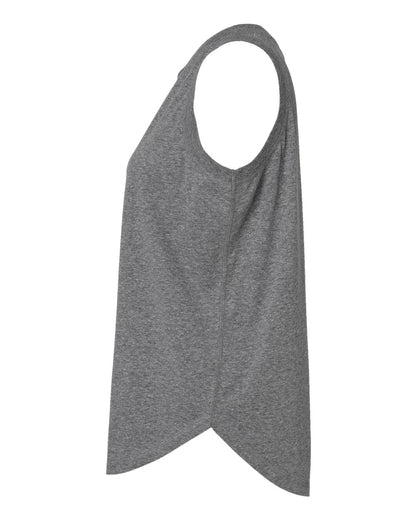 LAT Women's Relaxed Fine Jersey Tank 3592 #color_Granite Heather
