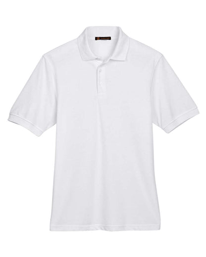 Harriton Men's Easy Blend™ Polo M265 #color_White