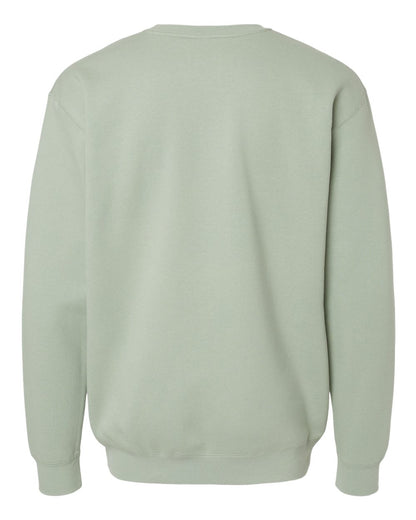 Independent Trading Co. Heavyweight Crewneck Sweatshirt IND3000 #color_Dusty Sage