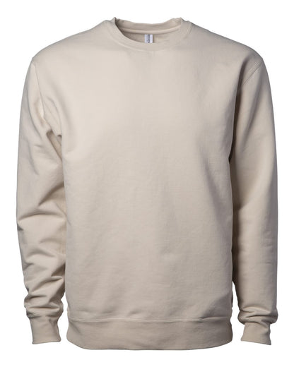 Independent Trading Co. Lux Heavyweight Modal Crewneck Sweatshirt INDLUXCREW #color_Ivory