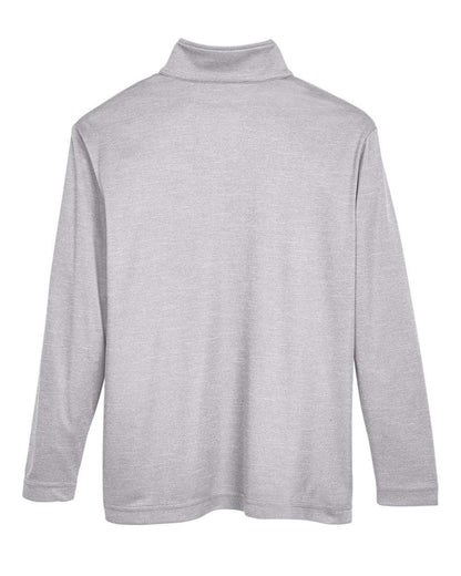 Team 365 Youth Zone Sonic Heather Performance Quarter-Zip Pullolver TT31HY #color_Athletic Heather