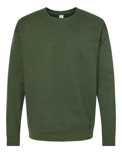 Tultex Unisex Fleece Crewneck Sweatshirt 340 #color_Military Green