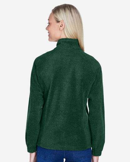 Harriton Women's Full-Zip Fleece M990W #colormdl_Hunter