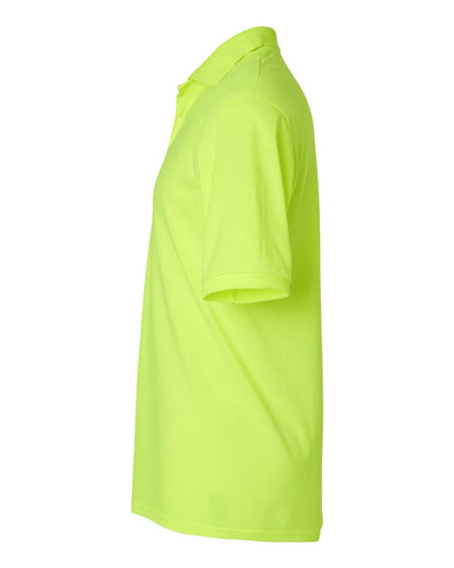 JERZEES Men's Dri-Power® Polo 437R #color_Safety Green