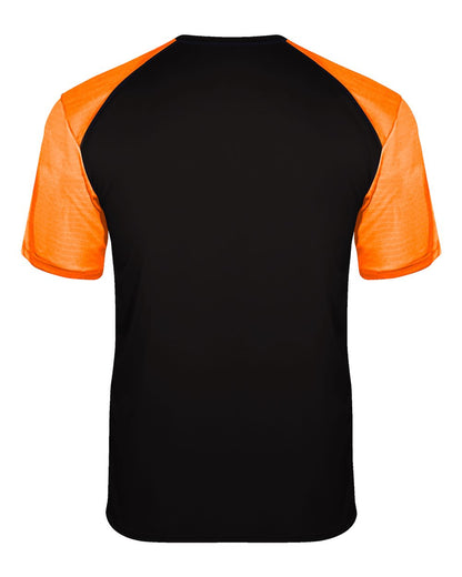 Badger Breakout T-Shirt 4230 #color_Black/ Safety Orange