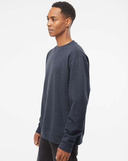 Independent Trading Co. Midweight Crewneck Sweatshirt SS3000 #colormdl_Classic Navy Heather