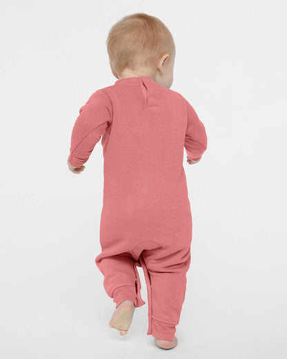 Rabbit Skins Infant Fleece One-Piece 4447 #colormdl_Mauvelous