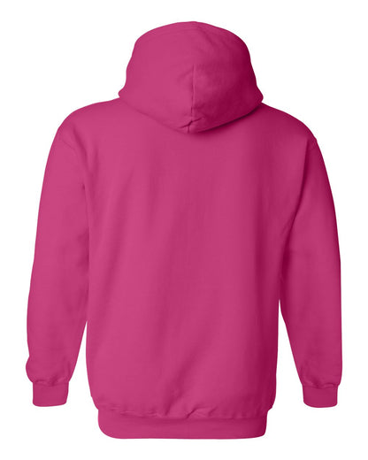 Gildan Unisex Heavy Blend™ Hooded Sweatshirt 18500 #color_Heliconia