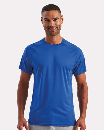 TriDri Unisex Panelled Tech T-Shirt TD011 #colormdl_Royal