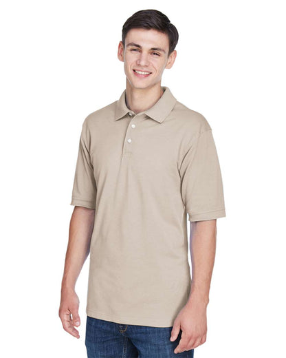Harriton Men's Easy Blend™ Polo M265 #colormdl_Stone