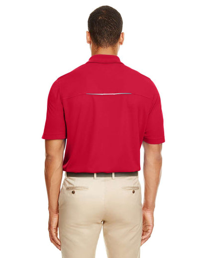 CORE365 Men's Radiant Performance Piqué Polo with Reflective Piping 88181R #colormdl_Classic Red