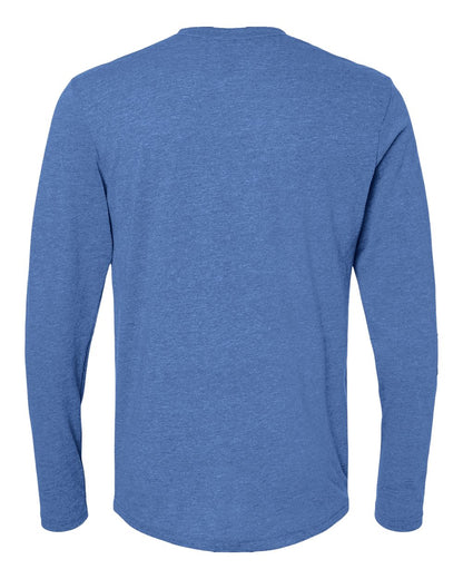 Next Level Triblend Long Sleeve T-Shirt 6071 #color_Vintage Royal