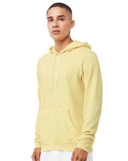 BELLA + CANVAS Sponge Fleece Hoodie 3719 #colormdl_French Vanilla